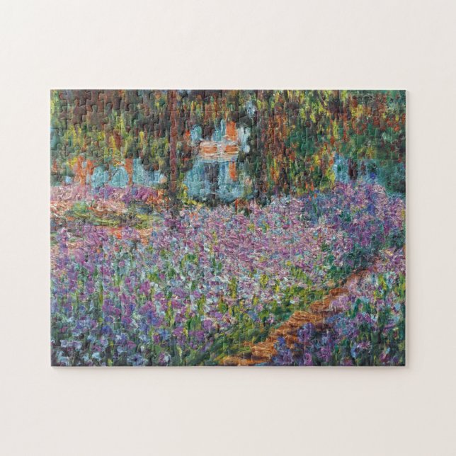 Strykning i Garden Monet Fine Art Pussel (Horisontell)