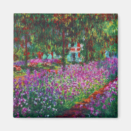 Strykning i Monets trädgård Magnet