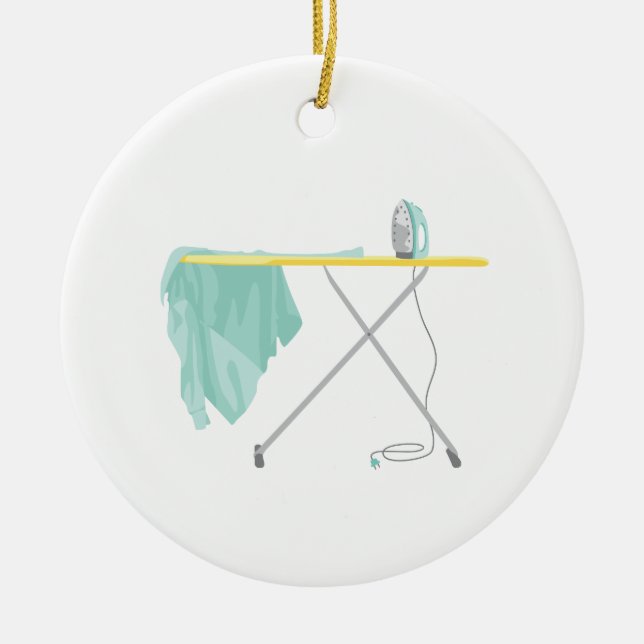 Strykstyrelsen Julgransprydnad Keramik (Framsidan)