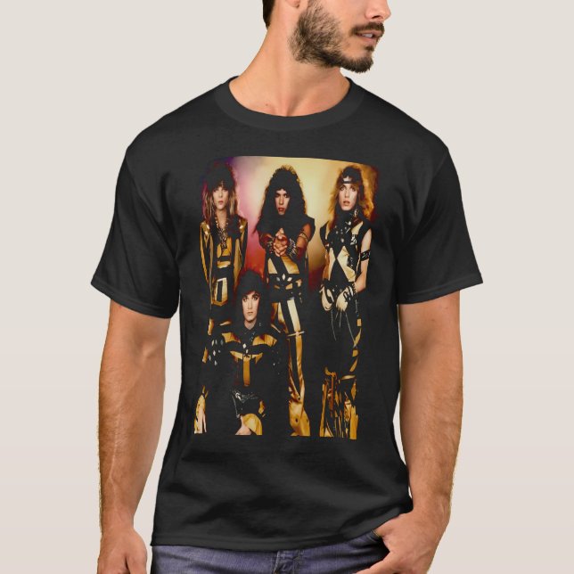 Stryper Band Music Sten Metall Sell T Shirt (Framsida)