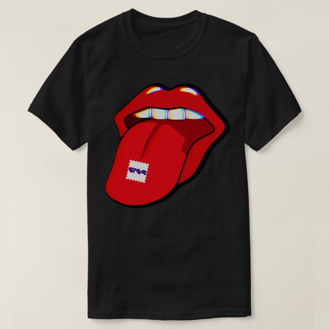 STS9 Acid Tab Trippy Tunga 1 T Shirt (Design framsida)