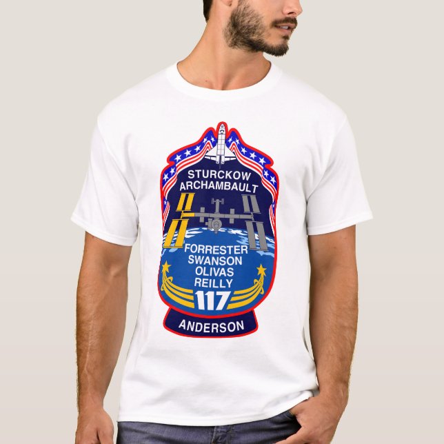 STS-117 Uppdrag korrigering T Shirt (Framsida)
