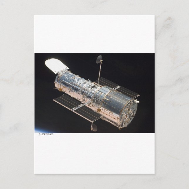 STS-125 Atlantis Hubble Vykort (Framsida)