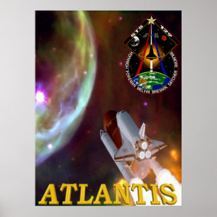STS 129-korrigering Poster