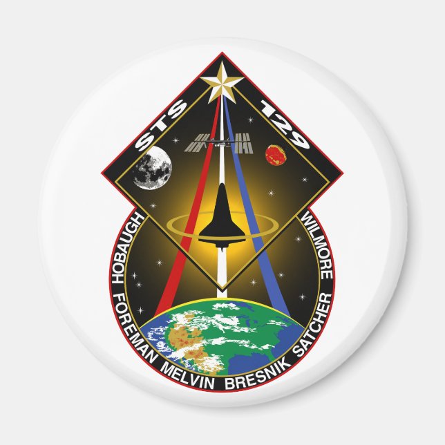 STS 129 MAGNET (Framsidan)