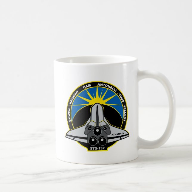 STS 132 Atlantis Kaffemugg (Höger)