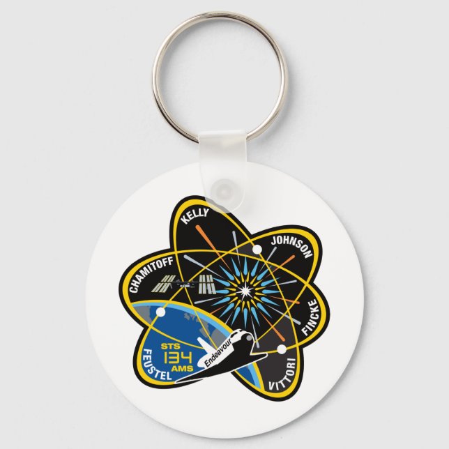STS 134 Endeavor Nyckelring (Framsida)