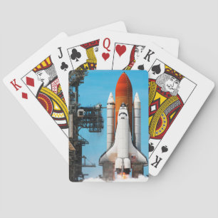 STS-135 Space Shuttle Atlantis Lyft av Casinokort