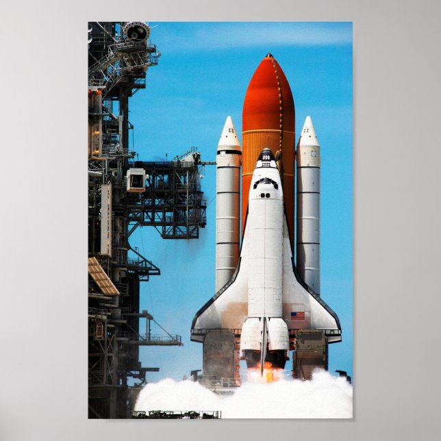 STS-135 Space Shuttle Atlantis Lyft av Poster (Framsidan)