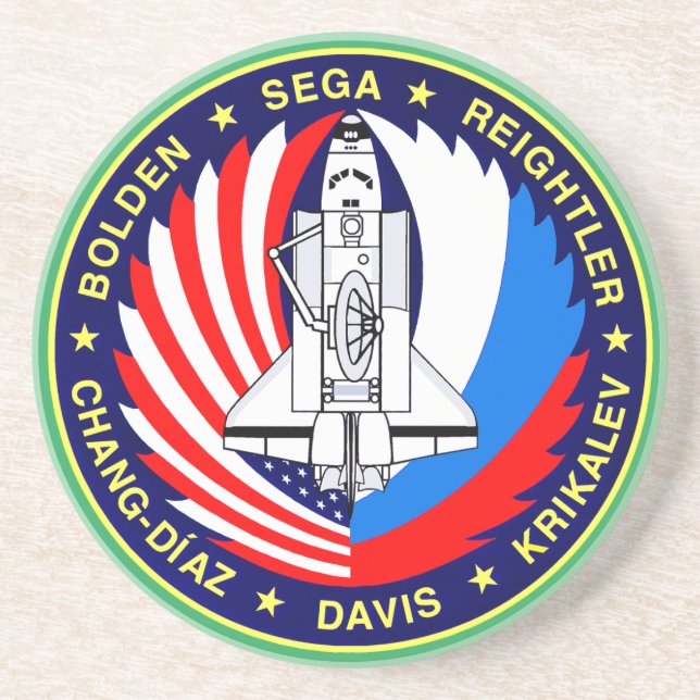 STS-60 UPPDRAG PATCH UNDERLÄGG (Framsidan)