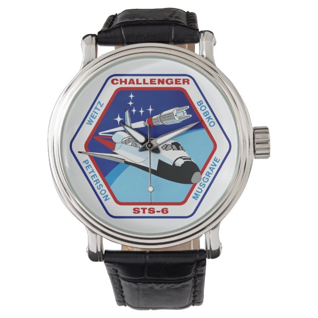 STS-6 INSIGNIEN ARMBANDSUR (Framsida)
