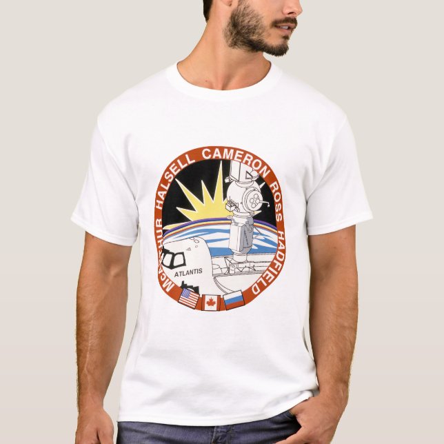STS-74 (Uppdrag korrigering) T Shirt (Framsida)