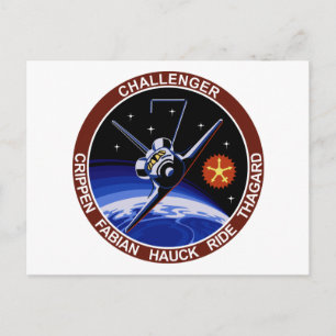 STS-7: Challenger OV-99 och Sally Ride Vykort
