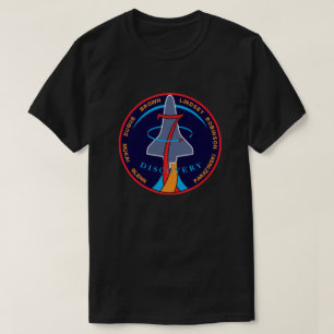 STS-95 Rymdfärjan Discovery Uppdragslapp Logo Tee