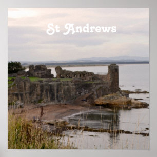 Sts Andrew slott fördärvar Poster