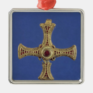 Sts Cuthbert kor Julgransprydnad Metall