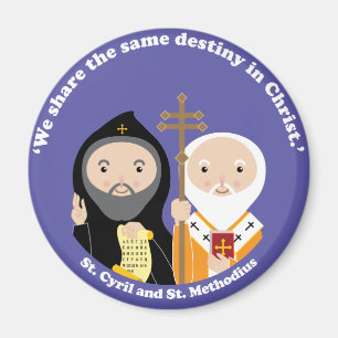 Sts. Cyril och Methodius Magnet