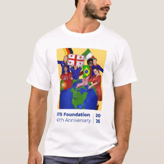 STS Foundation 40-årsjubileum Herr T-Shirt