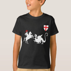 Sts George flagga för dagengelska Tee Shirt
