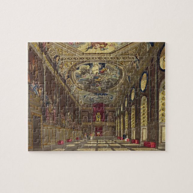 Sts George Hall, Windsor slott, från 'royalet Res Pussel (Horisontell)