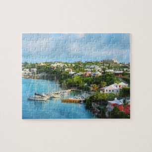 Sts George hamn, Bermuda Pussel