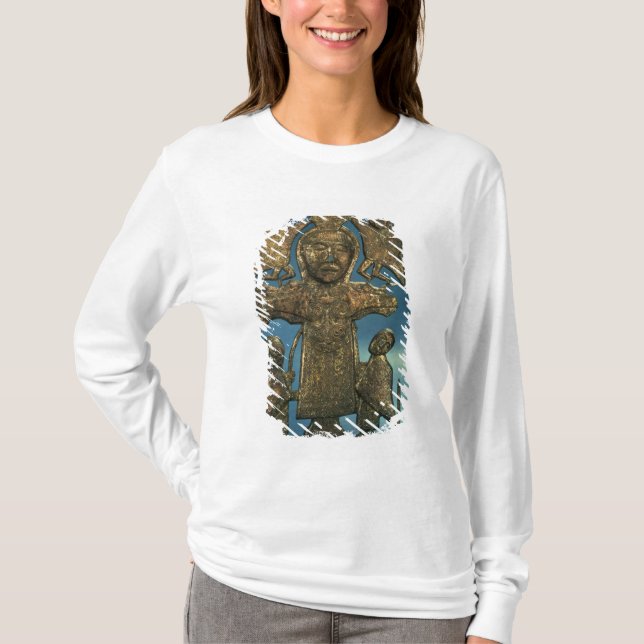 Sts John Crucifixionplatta, sent 7:eårhundrade T-shirt (Framsida)