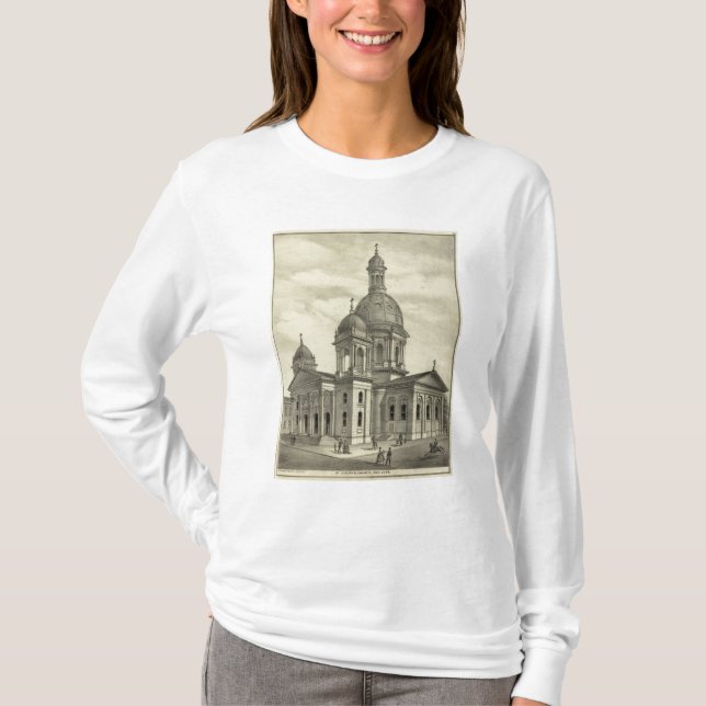 Sts Joseph kyrka T Shirt (Framsida)