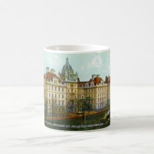 Sts Luke Sjukhus, New York City, vintage 1910 Kaffemugg