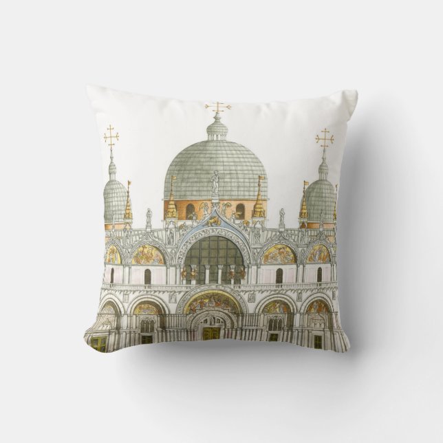 Sts Mark Basilica. Venedig italien Kudde (Framsida)