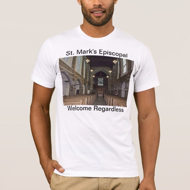 Sts Mark episkopalkyrkangemenskap T-shirt (Framsida)