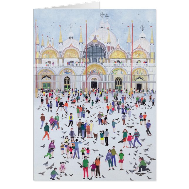 Sts Mark Venedig 1994 Hälsningskort (Framsidan)