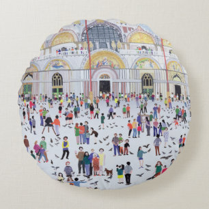 Sts Mark Venedig 1994 Rund Kudde