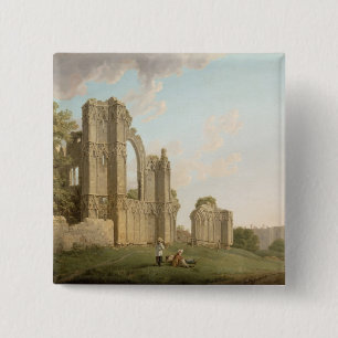 Sts Mary Abbey, York, c.1778 (olja på kanfas) Knapp