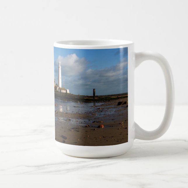 Sts Mary ö | Whitley, England Kaffemugg (Höger)