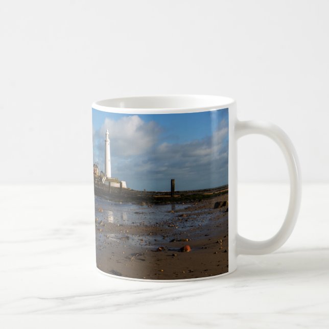 Sts Mary ö | Whitley, England Kaffemugg (Höger)