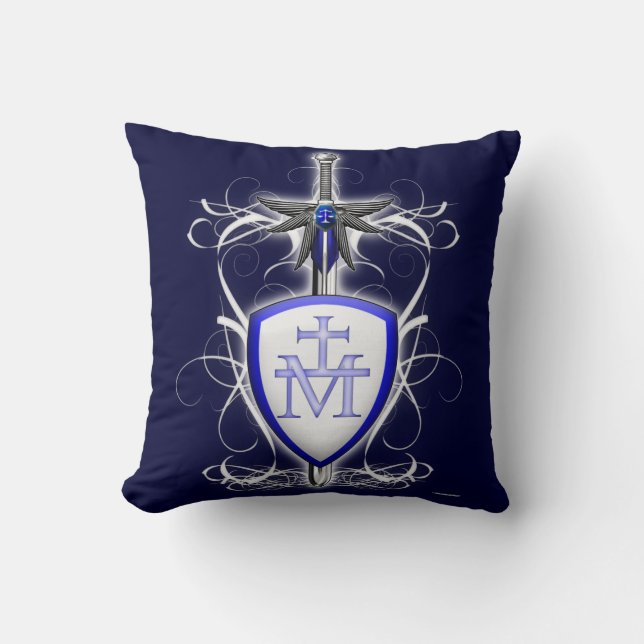 Sts Michael svärd Kudde (Framsida)