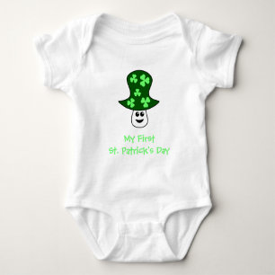 Sts Patrick Bodysuit för champinjonbaby T Shirt