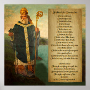 Sts Patrick Breastplate. Poster