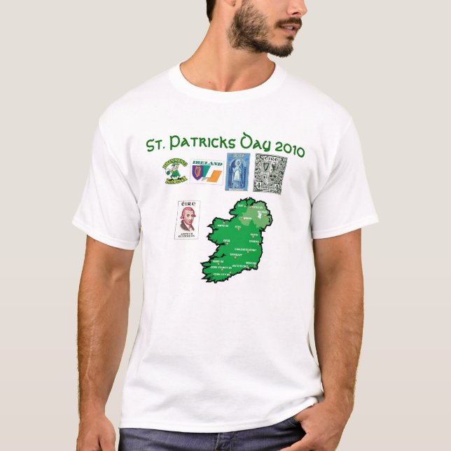 Sts Patrick dag 2010 T Shirt (Framsida)