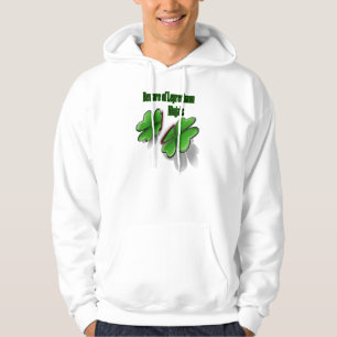 Sts Patrick dag, akta sig trollninja'sna Sweatshirt Med Luva