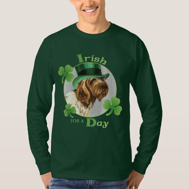Sts Patrick dag Griffon Tee (Framsida)