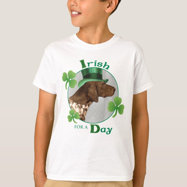 Sts Patrick dag GSP Tee Shirt (Framsida)