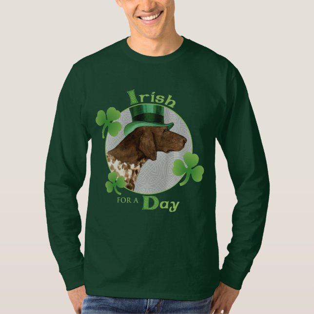 Sts Patrick dag GSP Tee Shirt (Framsida)
