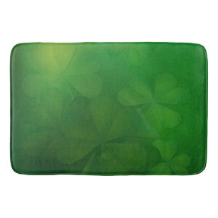 Sts Patrick dag - klöver/Shamrocks Badrumsmatta