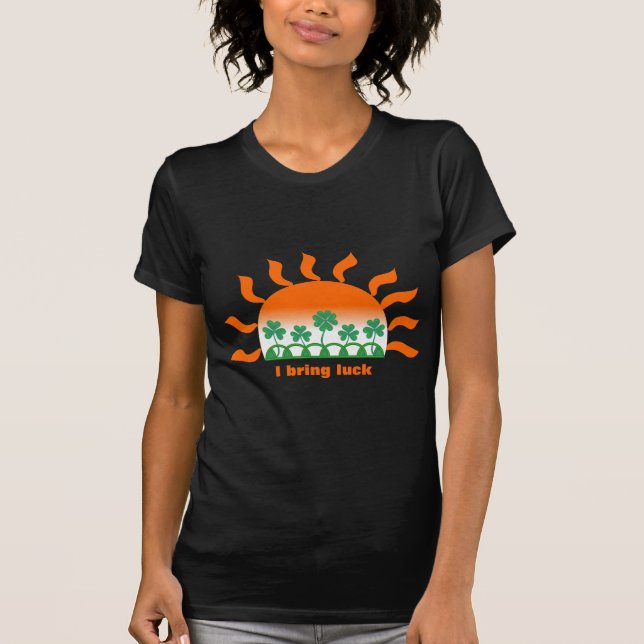 Sts Patrick dag kommer med jag turskjortan Tee Shirt (Framsida)