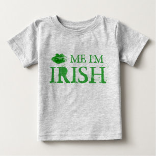 Sts Patrick dag kysser mig läppar för grönt fö T Shirt