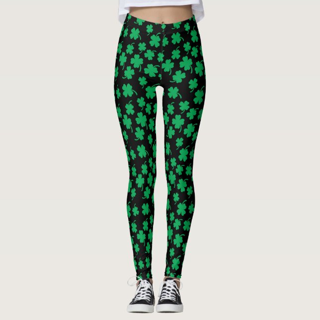 Sts Patrick dag Leggings (Framsida)