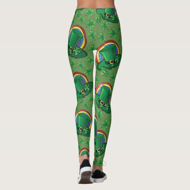 Sts Patrick dag Leggings (Baksida)