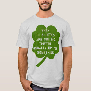 Sts Patrick dag - Oh, de stygga irländareögon! T-shirt