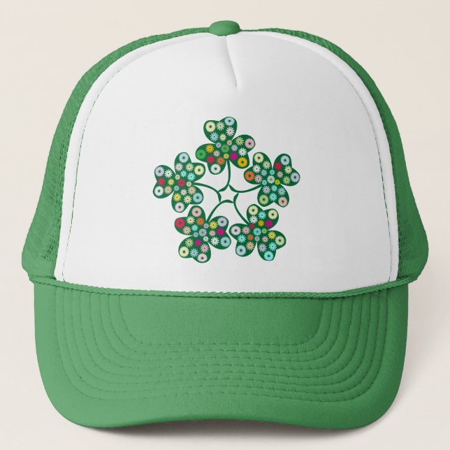 Sts Patrick daggåvor: Shamrock.en Keps (Framsida)